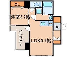 ＶｏｌａｒｅＡｑｕａＰｌａｃｅの物件間取画像